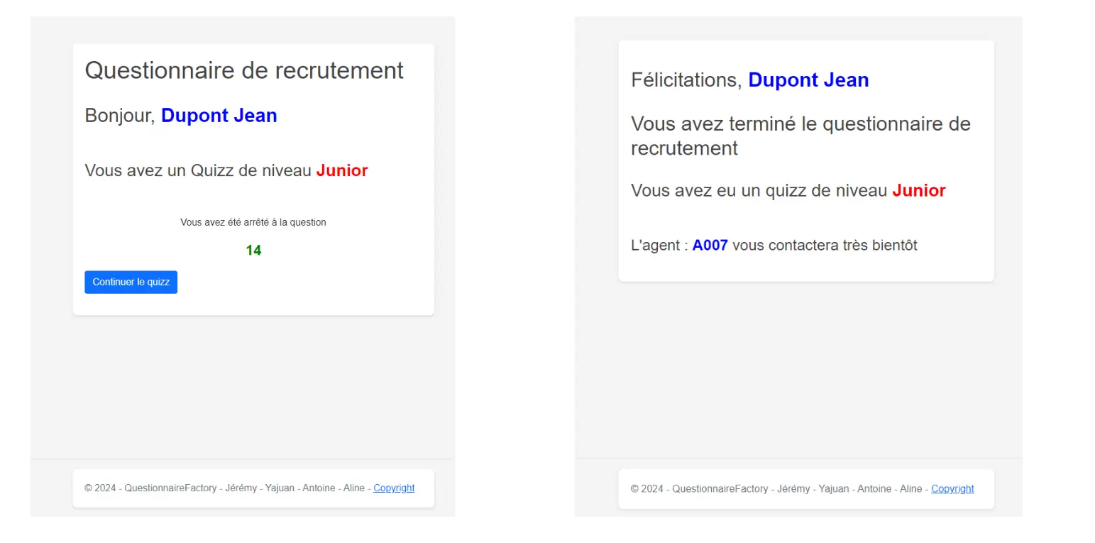 Questionnaire Factory